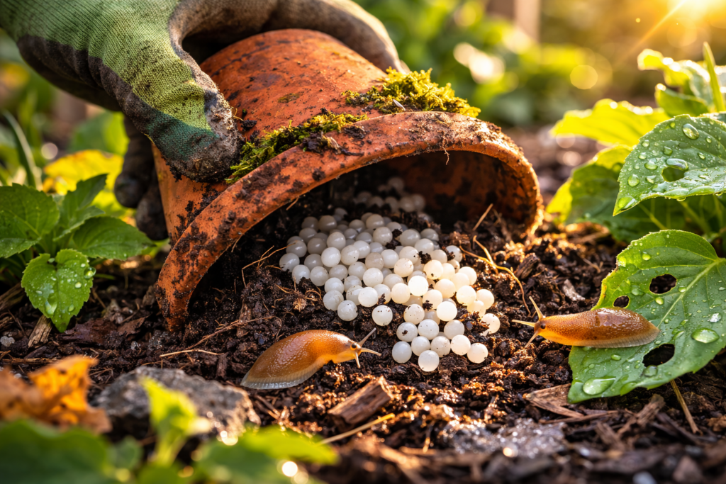Hostas und Salat retten: Warum Sie im März unter Steine schauen sollten, um Schnecken zu stoppen