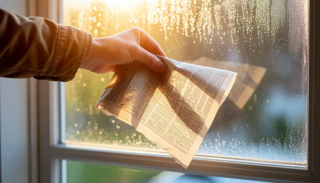 Alte Zeitung als Fensterputzmittel: Der Frühjahrsputz-Trick, den Großmutter kannte