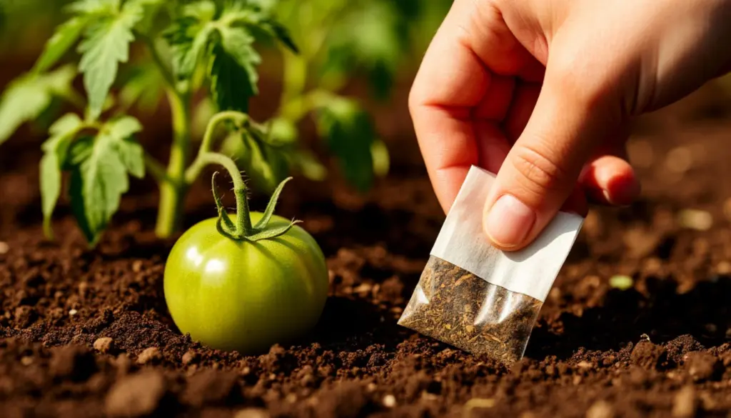 Gebrauchte Teebeutel in der Erde vergraben? Warum das deine Tomaten-Setzlinge rettet